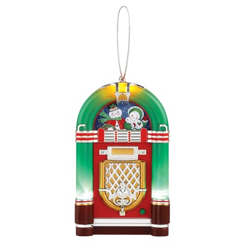 Mr. Christmas Mini Juke Box Ornament - Green