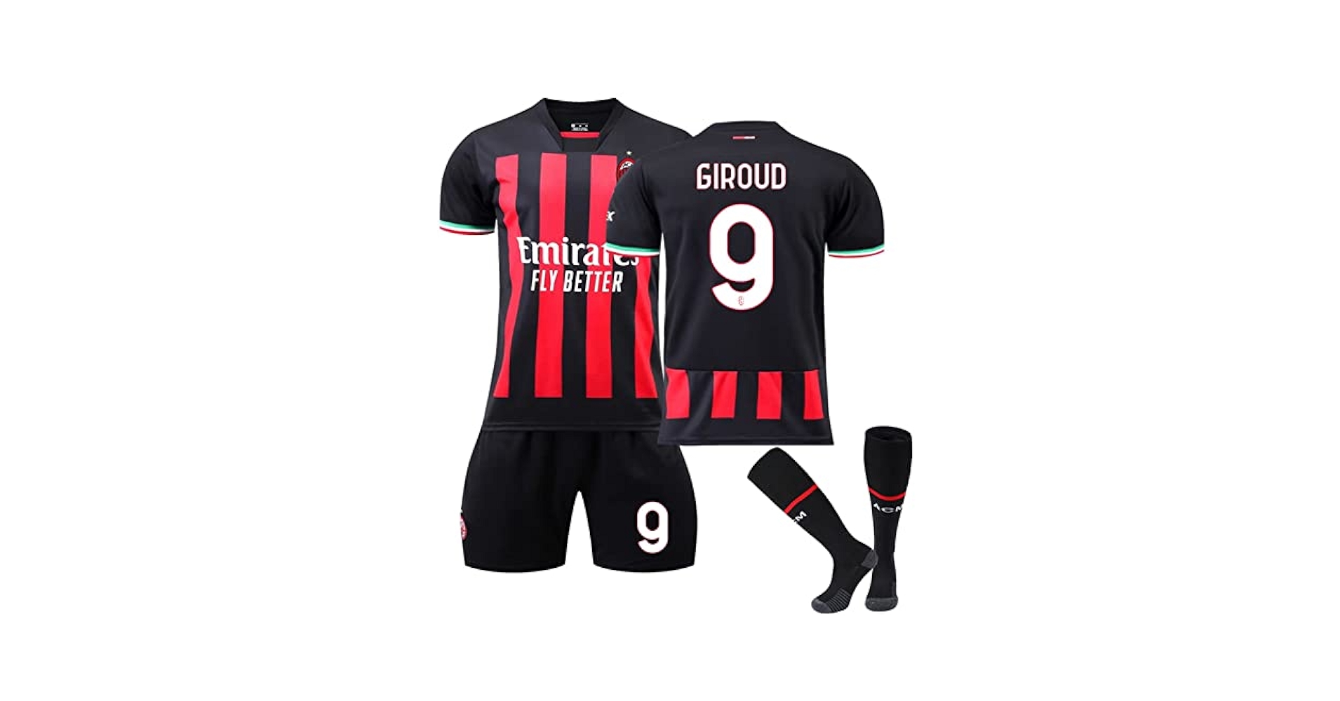 Amazon.co.jp: ジルー ユニフォーム Giroud 背番号9 22-23 AC