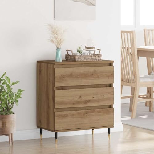 sephironlbb aparador artisanek, 60 x 35 x 70 cm, material de madera, con cajón, diseño moderno para sala de estar, comedor, pasillo