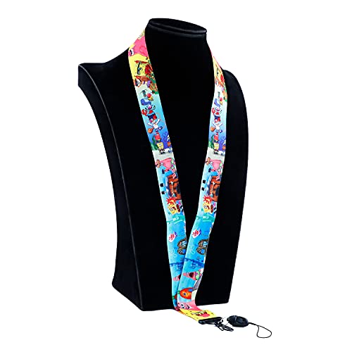 Spongebob Squarepants cordino ID badge portachiavi...
