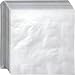 Nicole Home Collection Lillian Tablesettings Premium White Napkins, Large Dinner Napkin, 3 Ply Paper White, 75 count