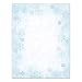 Great Papers! Blue Flakes Letterhead Paper, 8 1/2" x 11", Pack of 80