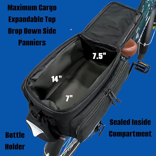BiKase MIK Big Poppa Expandable Rack Bag