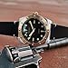 Baltany B4030 Bronze Watches for Men Vintage Wristwatch NH38 Movement Stainless Steel 40mm Automatic Watch (Black Dial)