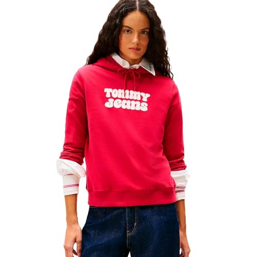 Sweat-shirt Tommy Jeans Tjw Reg Ess Logo 2 Hoodi confortable et chaud