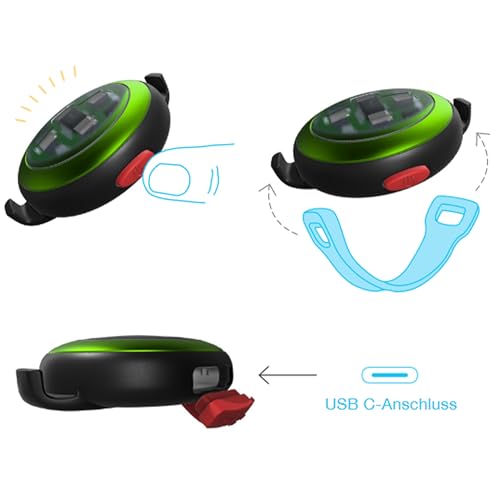 Luumi Safety LED Green