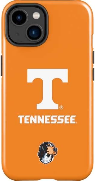 Skinit Impact Phone Case Compatible with iPhone 14 Plus - Officially Licensed University of Tennessee-Knoxville T Logo Vols on Gray Design