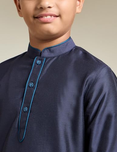 Image of Amazon Brand - Symbol Boy's Festive Rayon Kurta Pajama Set
