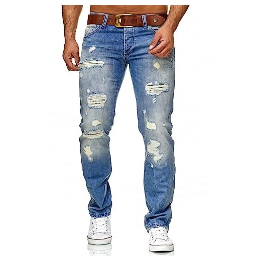Redbridge by Cipo & Baxx Herren Jeans Hose RB-157 9740, Größe 32W / 32L, Farbe Blau