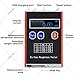 HNBYLMM Portable Surface Roughness Tester, LED Display High Accuracy 0.01μm with 4 Parameters Ra/Rq 0.05~15.0μm Rz/Rt 0.1~50.0μm Digital Surface Gauge for Industrial and Laboratory Use