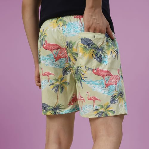 Image of Urban Scottish Ultra-Comfortable Men's Boxer Pants (Pack of 2), 100% Cotton With Stylish Print, Soft & Stretchy Elastic Waist Band, Dynamic Movement & Hardwearing Stitching, Breathable Gentle Snug Fit