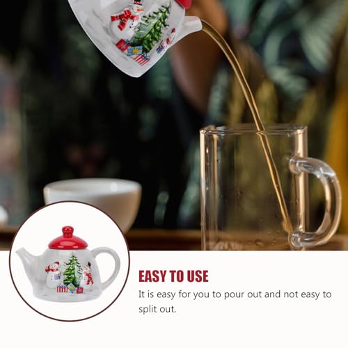 Jarra de leche de cerámica para tus desayunos navideños de estilo nórdico retro 6