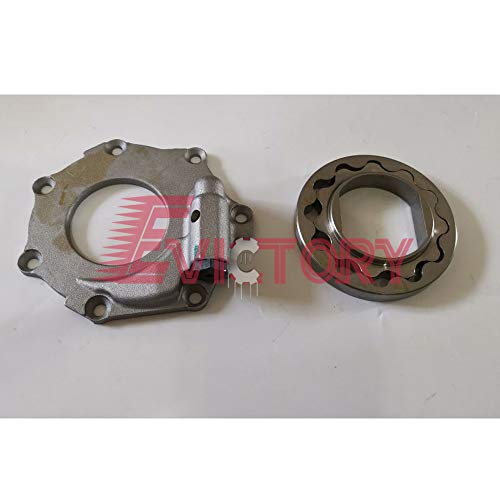Kit de componentes Yanmar 4TNE84 con anillos de pistón cojinetes de biela y bomba de aceite 2