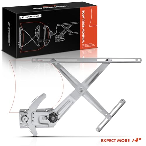 A-Premium Manual Window Regulator Compatible with Dodge Ram 50 1987-1993 & Mitsubishi Mighty Max 1987-1996, Front Left Driver Side by A-Premium - Image 9