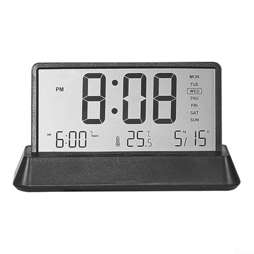 Reloj de pared digital de pantalla grande con varios modos, perfecto para horarios de enseñanza y gestión de rutinas diarias (B)
