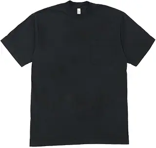 [ロサンゼルスアパレル] Tシャツ ポケット 6.5oz 1809GD 半袖 メンズ レディース Los Angeles Apparel 無地 ガーメントダイ ロスアパ クルーネック 春 夏 [並行輸入品]