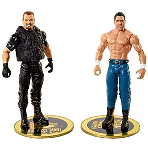 âWWE British Bulldog vs Big Boss Man Championship Showdown 2 Pack 6 in Action Figures High Flyers Battle Pack for Ages 6 Years Old and Upâ