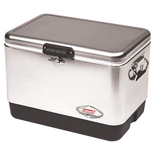 Caixa Térmica 54QT (51 L), Coleman, Aço Inoxidável
