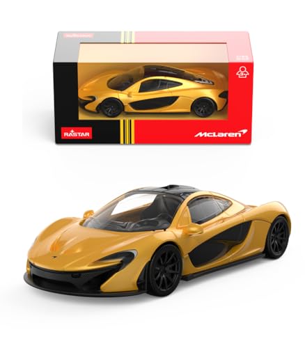 RASTAR 1:43 Modelo de coche McLaren P1 de fundición miniatura 1