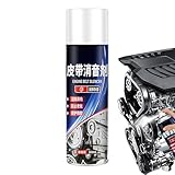 Clissineur de ceinture de moteur - Sauffeur de ceinture de voiture, préventeur de grincement | Spray d'entretien lubrifiant pour les soins de la courroie de conduite automobile, améliore les performan