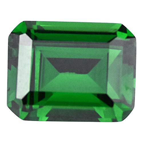 pnxq88 - Colgante de Piedras Preciosas Artificiales y Pendientes de joyería Sueltos, Esmeralda Deslumbrante, artesanía, Verde minado