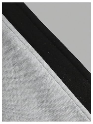 Girl's Wide Leg Sweatpants Elastic Waist Color Block Baggy Sweatpants Joggers Track Pants 2 Pack3