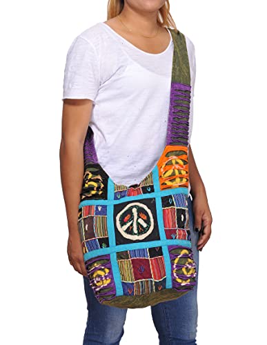 Image of THE COLLECTION ROYAL Hobo Crossbody Bags for Women, Boho Purse, Boho Bag | Hippie Bag, Indie Tote Bag, Cloth Purse for Women