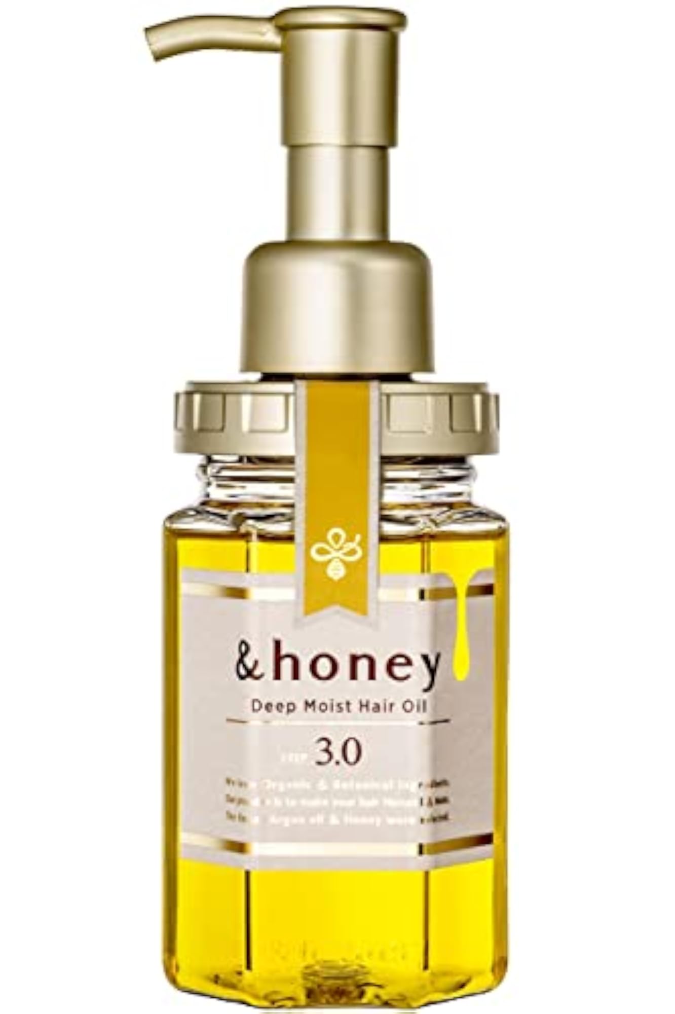 Deep Moist Hair Oil, Nourishing Honey & Natural Oils Formula