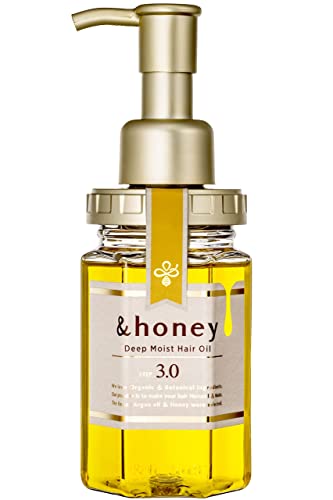 &honey Deep Moist Hair Oil, Bulgarian Damask Rose Honey, 3.4 oz (...