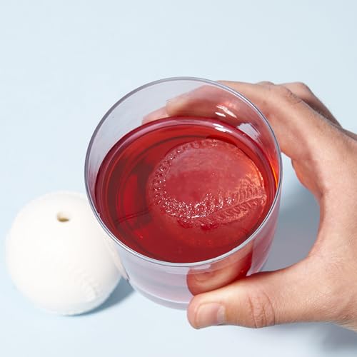 Molde de hielo pelota de béisbol de silicona blanco miniatura 6