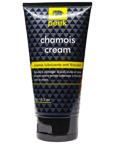 Salud, Drugstore peek Chamois Crema Corporal lubricante Anti fricción, Protege contra Rozaduras y ampollas en el Cuerpo. Tubo depresible de 150g