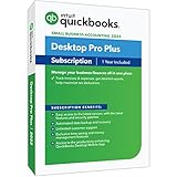 QuickBooks Desktop Pro Plus 2022 Accounting Software for Small Business 1-Year Subscription with Shortcut Guide [PC Disc]