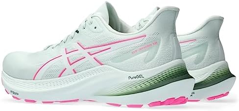 ASICS Women's GT-2000 12 Shoes, 9.5, Pure Aqua/White | Image 2