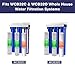 iSpring FP25X25 whole house sediment filter replacement cartridge, 20