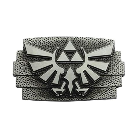 JiuErDP 3PCCS The Legend of Zelda-Zink-Legierung Gürtelschnalle-Filmserie Gürtelschnalle Gürtelschnallen Cover
