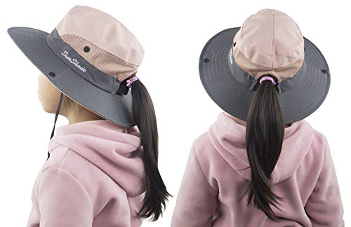 HGGE Cappello da sole per bambine e ragazze