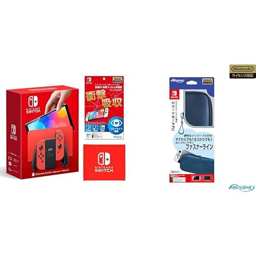 Amazon.co.jp: Nintendo Switch(有機ELモデル) マリオレッド+【任天堂  