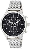 Pulsera de acero inoxidable BOSS Reloj Cronógrafo para Hombre de Cuarzo con Correa en Acero Inoxidable 1513652