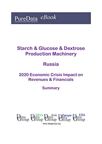 Starch & Glucose & Dextrose Production Machinery Russia Summary: 2020 Economic Crisis Impact on Reve