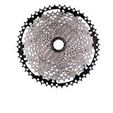 Casete de rueda libre de 12 velocidades 11-46T 50T 52T Compatible con HG FreeHub para bicicletas de montaña MTB Partes 12V M6100 M7100(11-50T)