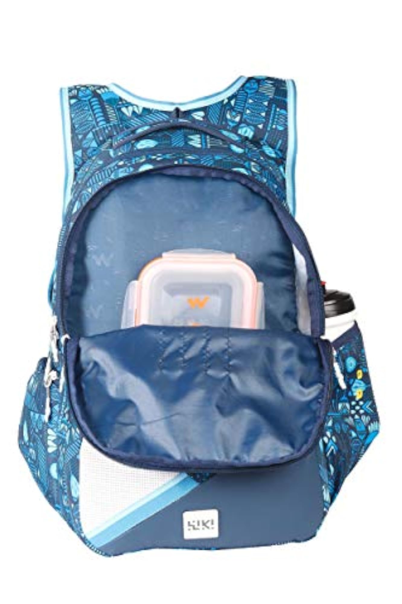 Wildkraft 32 Ltrs Blue Casual Backpack, Stylish Design