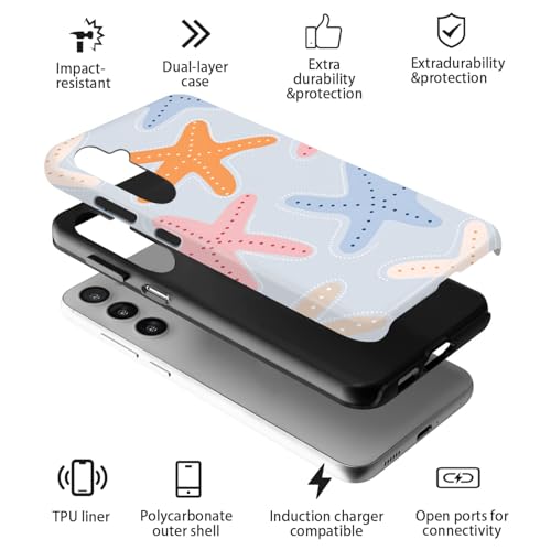 Coque Samsung S26 Plus 5G antichoc double couche design étoile de mer - 2