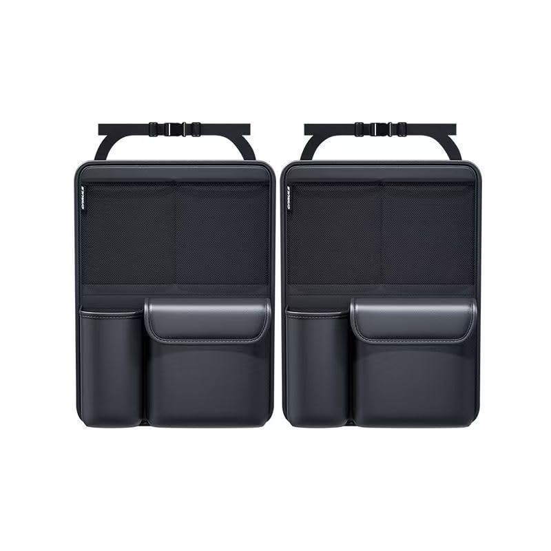 Kofferraum Organizer für BYD Atto 3 EVO/Atto 3 2026 2025 2024, Auto Kofferraumtasche Rücksitz Organizer für Aufbewahren und Organisieren von Dingen Zubehör,2pcs