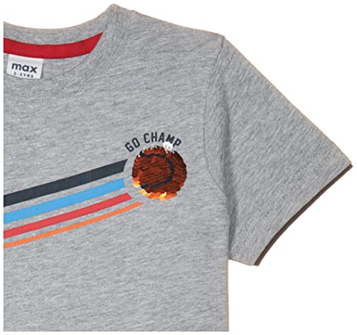 Image of Max Boy Printed Crew Neck Regular Fit T-Shirt