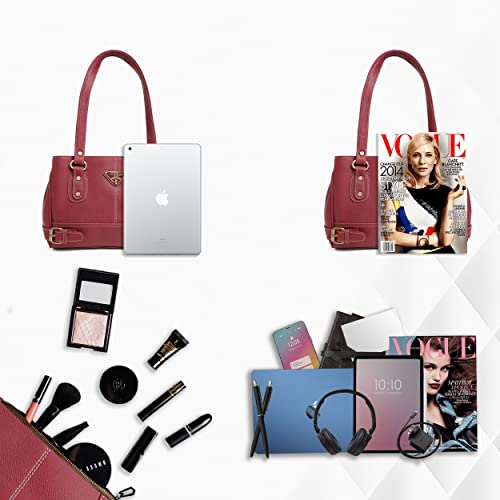 Image of Fostelo Women's Nightingale Satchel Tote Handbag for Women | Ladies Purse | Stylish Shoulder Bag | Gift For Women