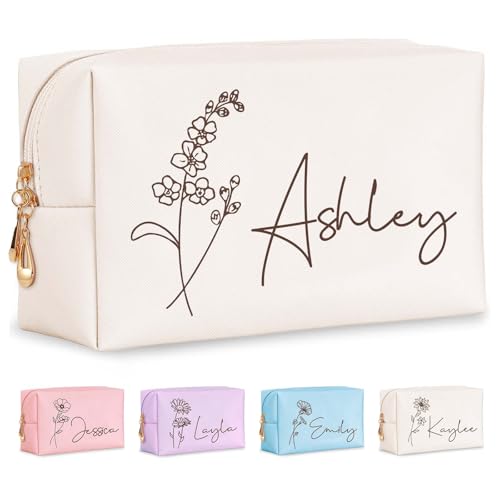 Fincekoom Personalized Makeup & Travel Bag for Women