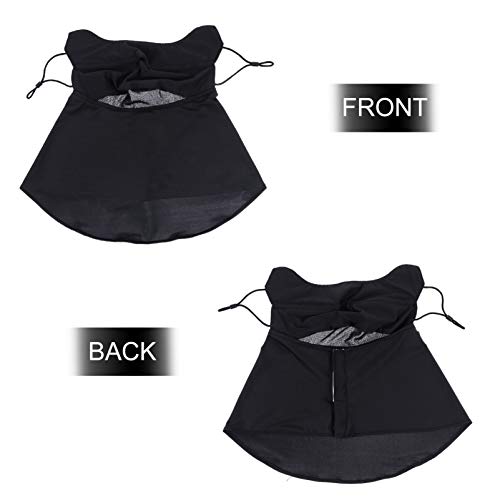 ABOOFAN 1 Unidade Guarda-sol Respirável Bandanas Coloridas Chapéu De Corrida Para De Rosto De Equita