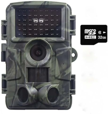 GOXAEEE Wildkamera 60MP 4K Mit Nachtsicht & 2 Zoll Display - IP66 Wasserdicht