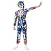 GYMAN Traje Niño Transformers Optimus Prime Fancy Dress 3D, Halloween Carnaval Cosplay Body, para La Película Unisex Kids Party Complementos Disfraz Onesies De Vestuario,S