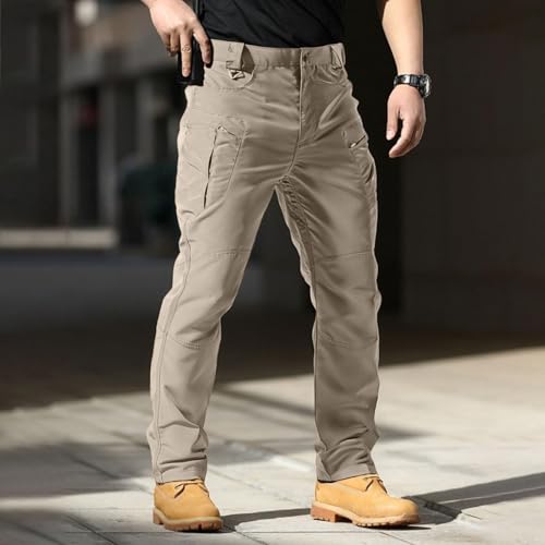 Men's Casual Loose Fit Outdoor Pants Lightweight Durable Work Hiking Cargo Pants for Sports and Daily Wear2